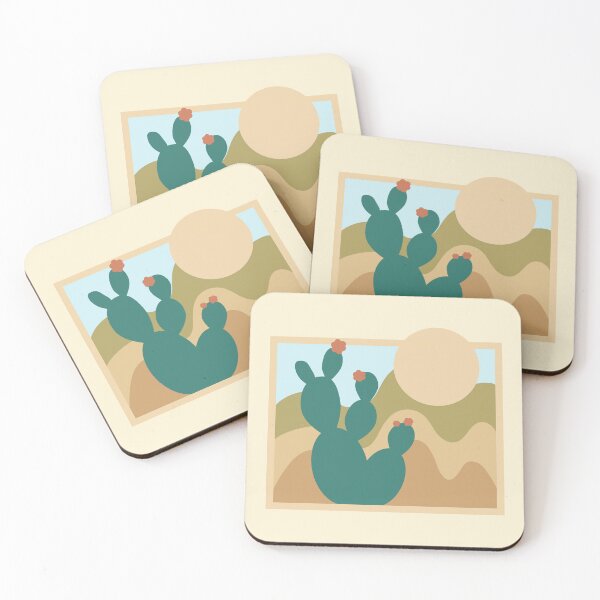 Item preview, Simple Prickly Pear Cactus Aesthetic Design designed and sold by vron615.