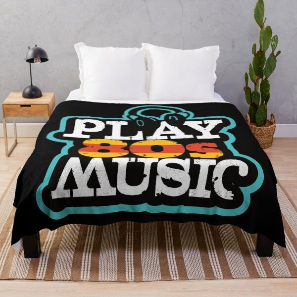 Item preview, Play 80s Music dark background designed and sold by DanceDeck.