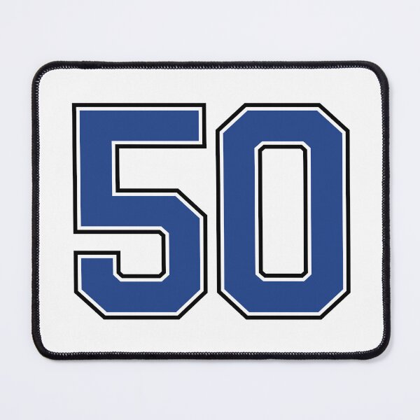 Item preview, Number 50 lucky sports jersey fifty designed and sold by HeavyStyle.