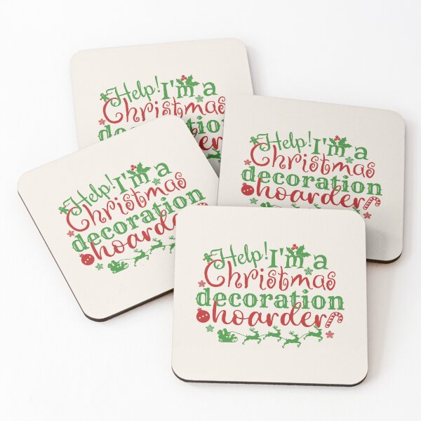 Item preview, Colorful Help! I'm A Christmas Decoration Hoarder designed and sold by TrulyEpoque.