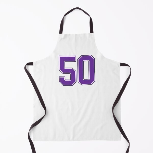 Item preview, Purple Number 50 lucky sports jersey fifty designed and sold by HeavyStyle.