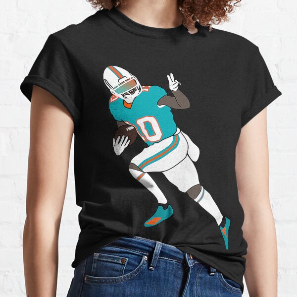 Nike / Youth Miami Dolphins Tyreek Hill #10 Aqua Logo T-Shirt