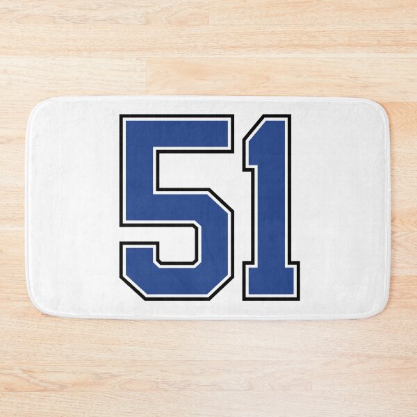 Item preview, Number 51 lucky sports jersey fifty one designed and sold by HeavyStyle.