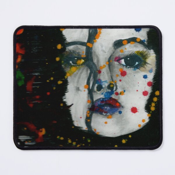 Item preview, Female portrait gothic black designed and sold by Karen Cessford.