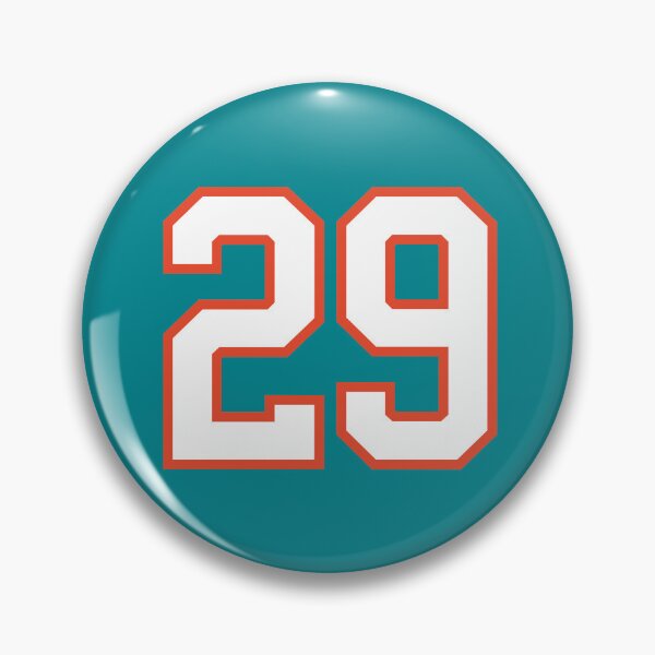 Item preview, Sports Number 29, white orange color lucky sport twenty nine designed and sold by ArtIsParty.