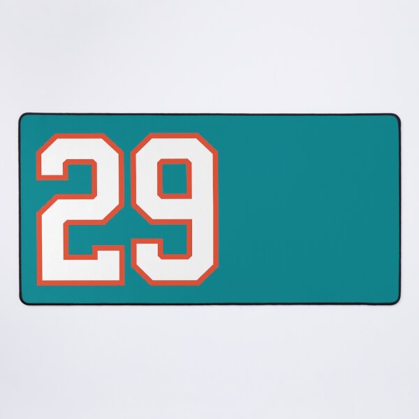 Item preview, Sports Number 29, white orange color lucky sport twenty nine designed and sold by ArtIsParty.