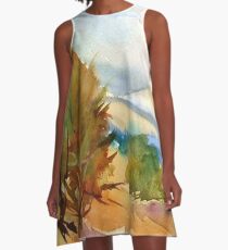 Magaliesberg Mountains A-Line Dress