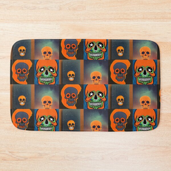 Item preview, Cool Orange Skulls designed and sold by Riccivela.