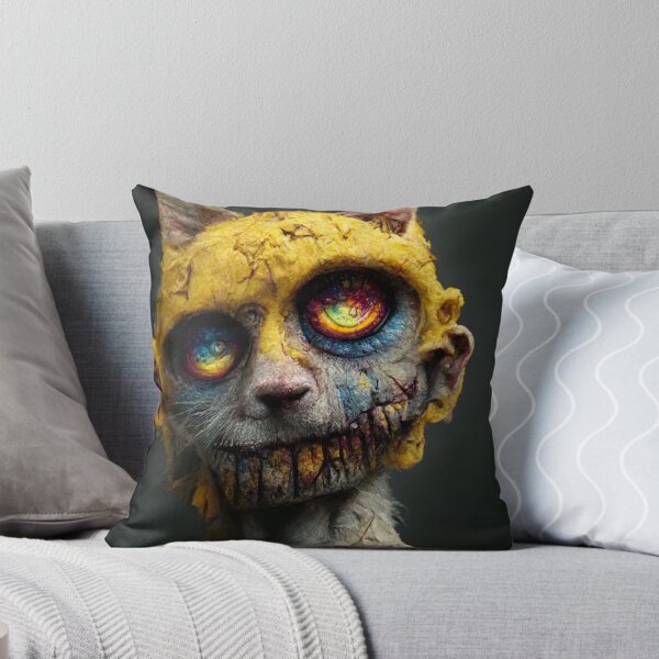 Artikelvorschau, Zombie-Katze #5 für Horror-Fans entworfen und verkauft von MyArtonStuff.