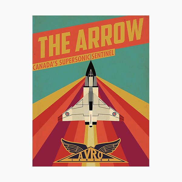 Item preview, The Arrow: Canada's Supersonic Sentinel designed and sold by LockeDsgn.