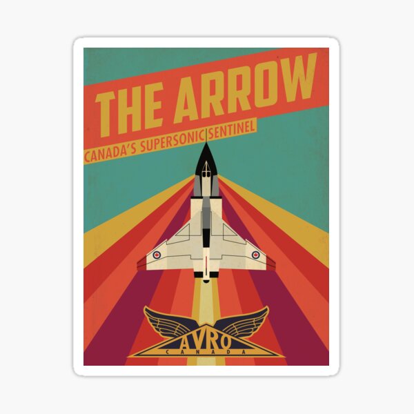 Item preview, The Arrow: Canada's Supersonic Sentinel designed and sold by LockeDsgn.