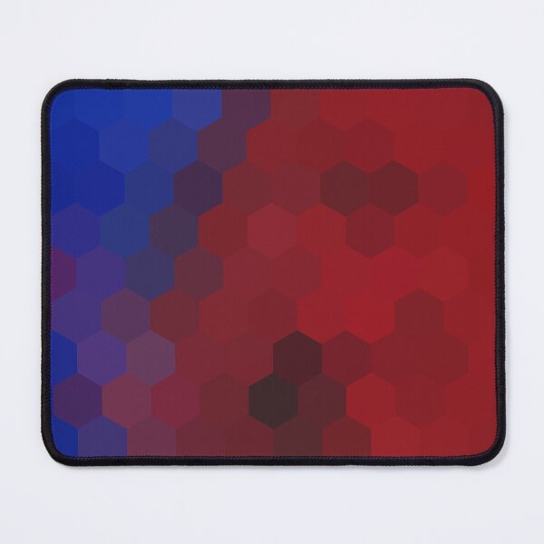 Item preview, COBALT AND RED HONEYCOMB designed and sold by EDDESIGNFORFUN.
