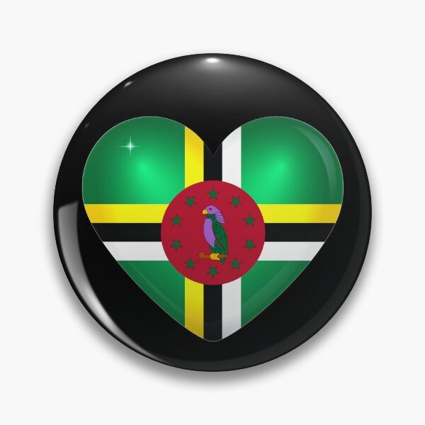 Item preview, My heart is in Dominica, Love Dominica. designed and sold by ArtIsParty.