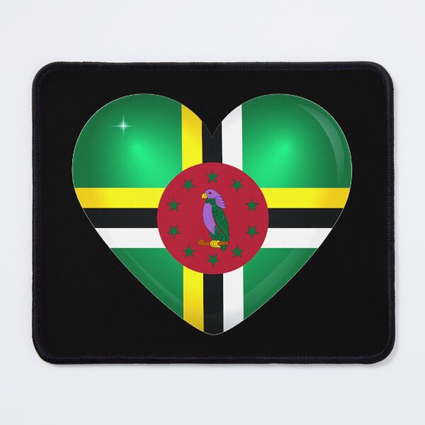 Item preview, My heart is in Dominica, Love Dominica. designed and sold by ArtIsParty.