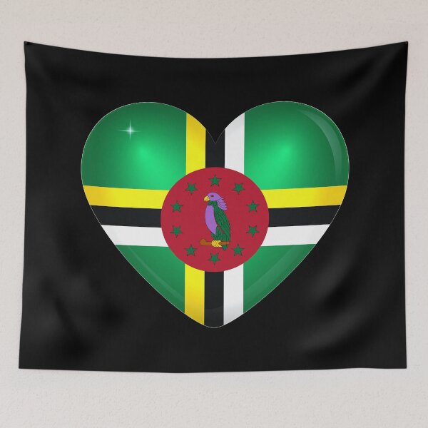 Item preview, My heart is in Dominica, Love Dominica. designed and sold by ArtIsParty.