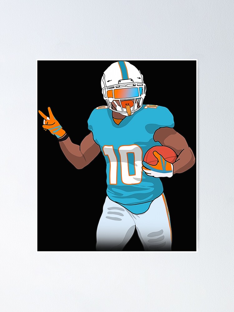 Tyreek Hill tyreek hill dolphins  Poster for Sale by