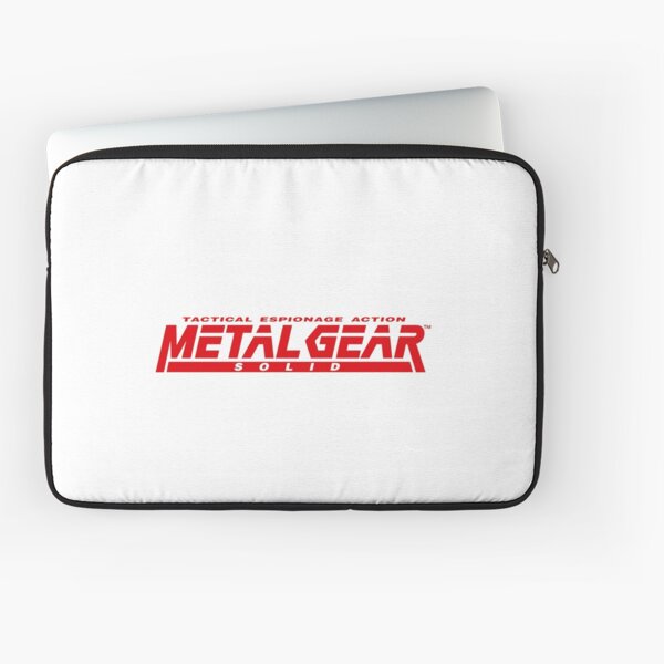 metal gear solid logo Laptop Sleeve