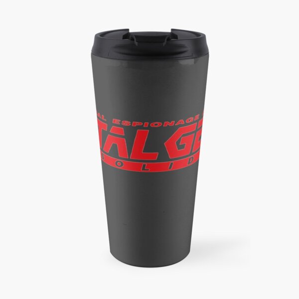 metal gear solid logo Travel Mug