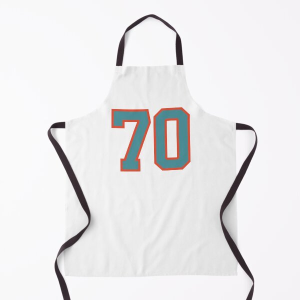Item preview, 70 number, aqua orange lucky sports seventy designed and sold by ArtIsParty.