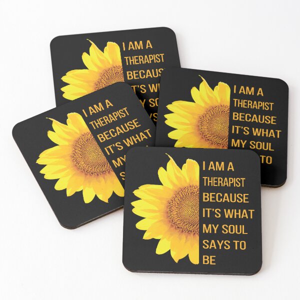 Item preview, I Am A Therapist Because It's What My Soul Says To Be, Funny Therapist Design designed and sold by LOGPRO.
