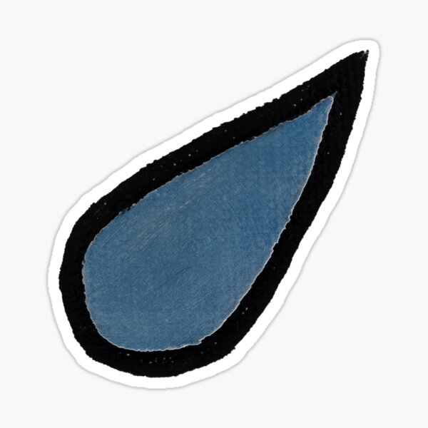 Tear Drop Sticker