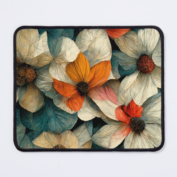 Item preview, Harmonic Retro Vintage Flower Pattern designed and sold by lordyswiss.