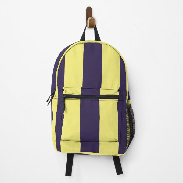 Item preview, Medium NAVY BLUE and YELLOW Vertical STRIPES designed and sold by RachelMacht.