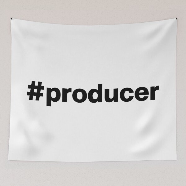Item preview, Hashtag producer designed and sold by ArtIsParty.