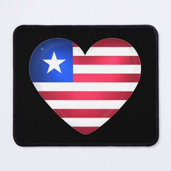 Item preview, My heart is in Liberia, Love Liberia. designed and sold by ArtIsParty.
