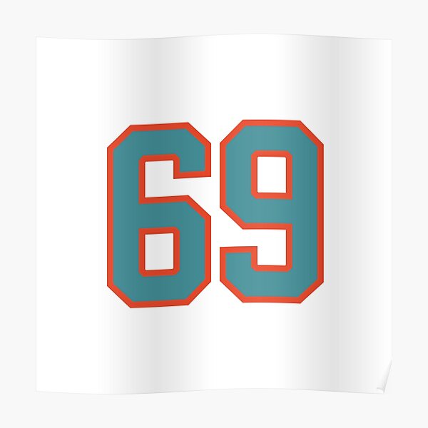 miami dolphins jersey number 69