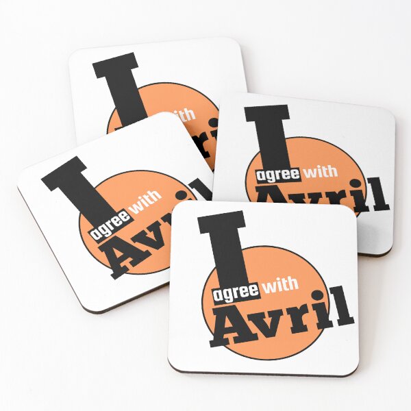 Item preview, I Agree with Avril designed and sold by fairway3games.