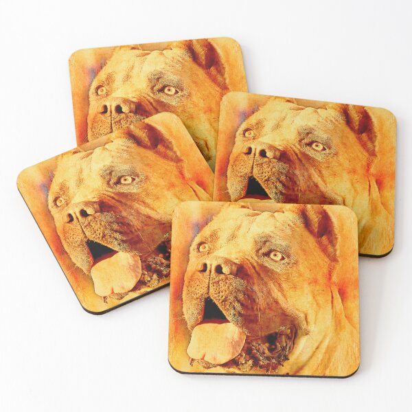 Item preview, Cane Corso head blended on old paper designed and sold by NickoPrints.