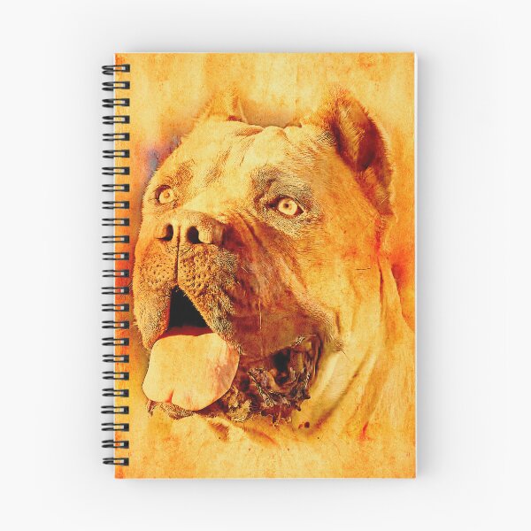 Item preview, Cane Corso head blended on old paper designed and sold by NickoPrints.