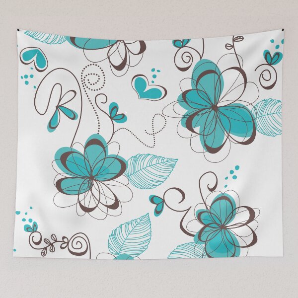 Item preview, Floral Butterfly Pattern designed and sold by ovii-fashion.