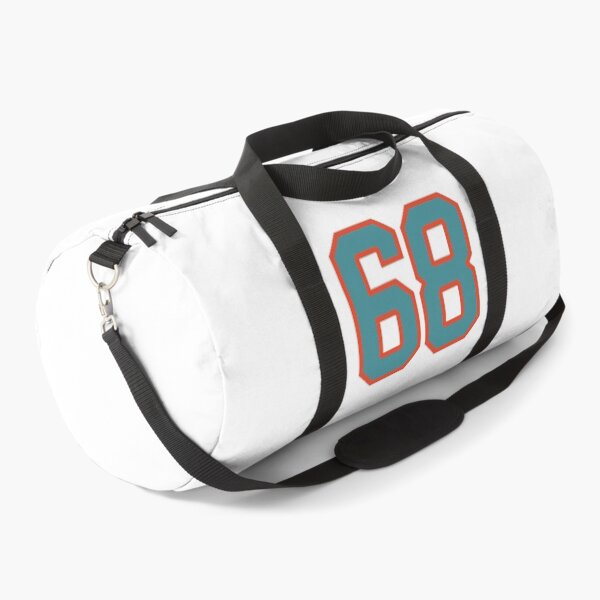 Item preview, 68 number, aqua orange lucky sports sixty eight designed and sold by ArtIsParty.