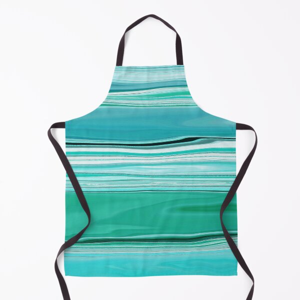 Item preview, Ocean Abstract Horizontal Stripes Beachy Vibes Beach House Décor Art 9 of 20 designed and sold by Beachy.