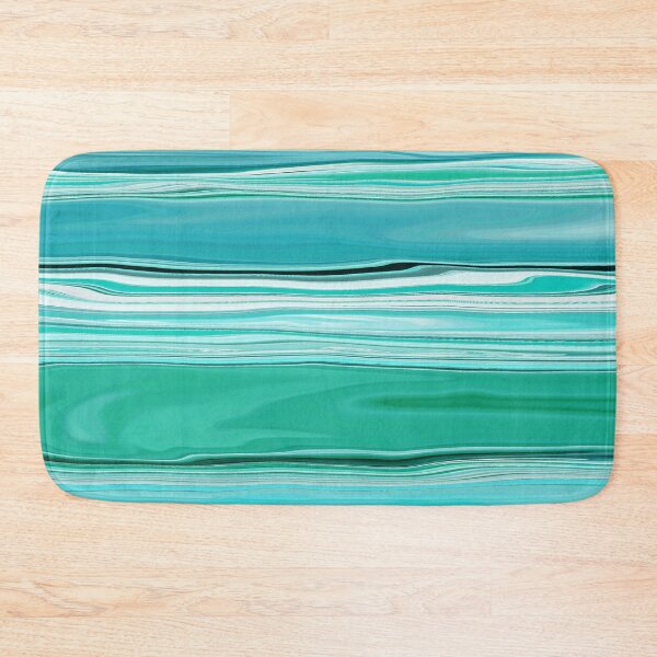 Item preview, Ocean Abstract Horizontal Stripes Beachy Vibes Beach House Décor Art 9 of 20  designed and sold by Beachy.