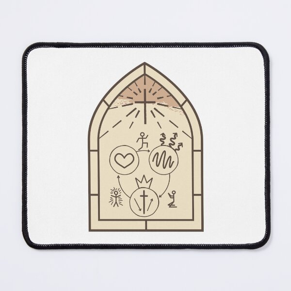 Item preview, Three Circles Gospel Sticker Symbol Art designed and sold by MrEddie10.