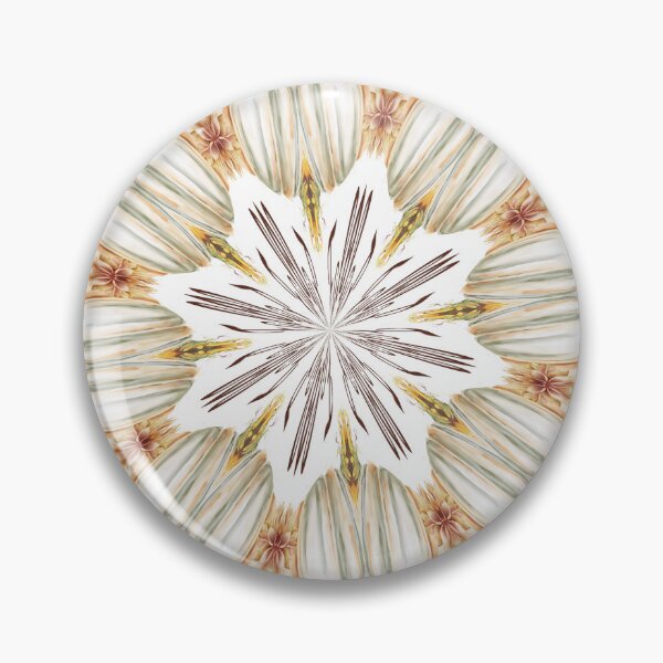 Item preview, White Pumpkins & Sunflower Kaleidoscope Design designed and sold by BreezyBalloon.