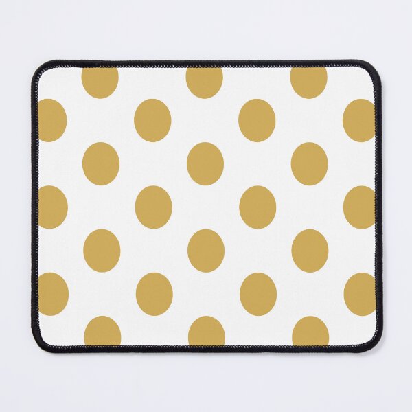 Item preview, Large GOLD and WHITE POLKA DOTS designed and sold by RachelMacht.