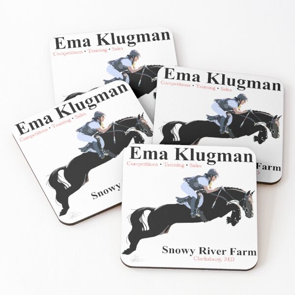 Item preview, Ema Klugman Eventing Equestrian Snowy River Farm Clarksburg Maryland designed and sold by EventingDesign.