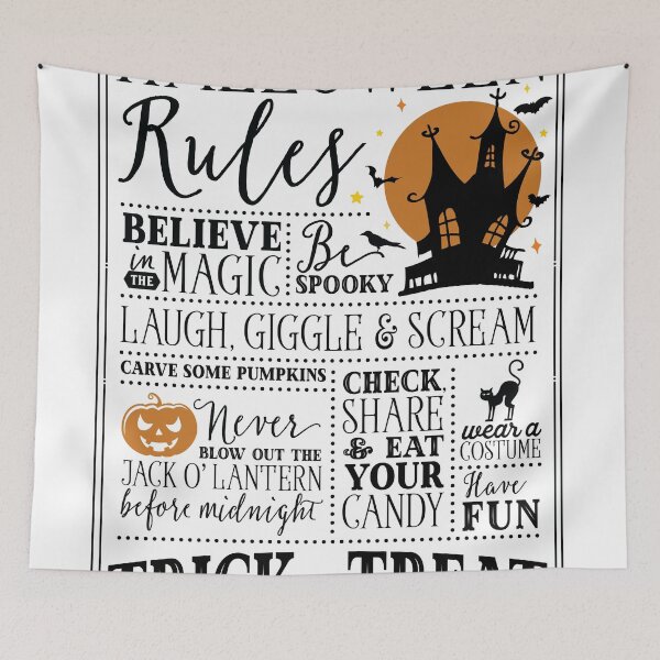 Item preview, Halloween Rules Halloween Autumn This Year designed and sold by designsdetour.