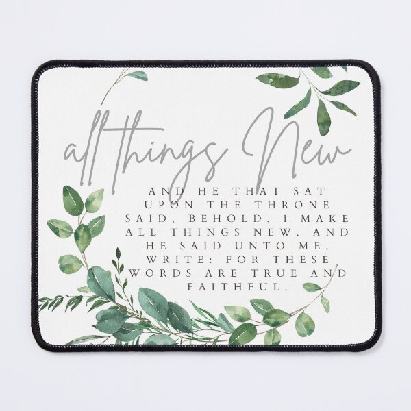 Item preview, Sabrina Farmer Art - All things New - Christian designed and sold by sabrinart42.
