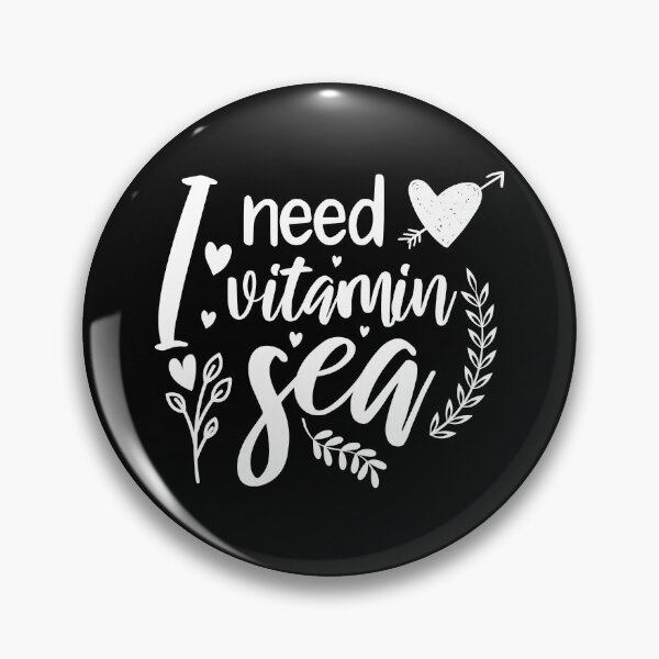 Item preview, I Need Vitamin Sea designed and sold by BlueZenStudio.
