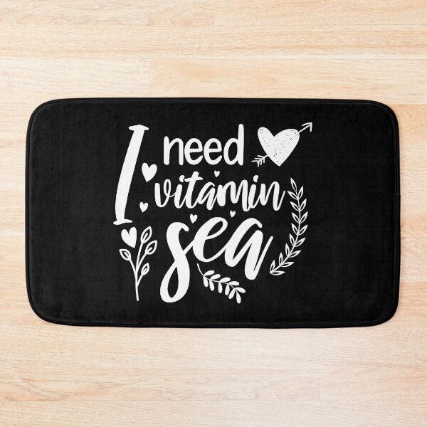 Item preview, I Need Vitamin Sea designed and sold by BlueZenStudio.