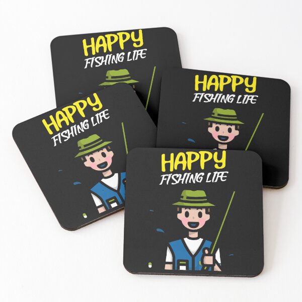 Item preview, HAPPY FISHING LIFE designed and sold by MJ96-PRO.