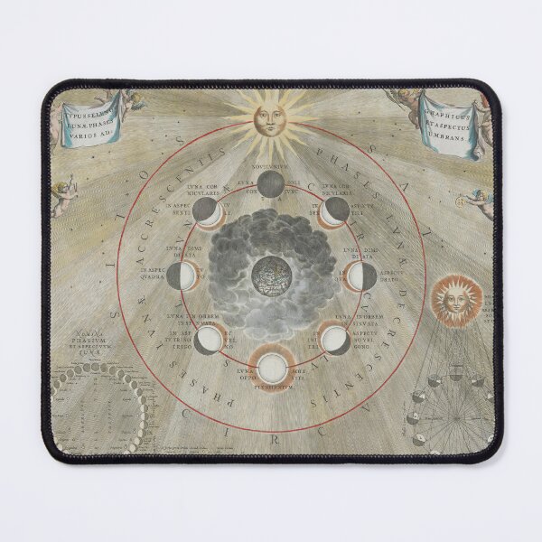 Item preview, Selenographic Phases of the Moon  - Celestial chart designed and sold by philozei.