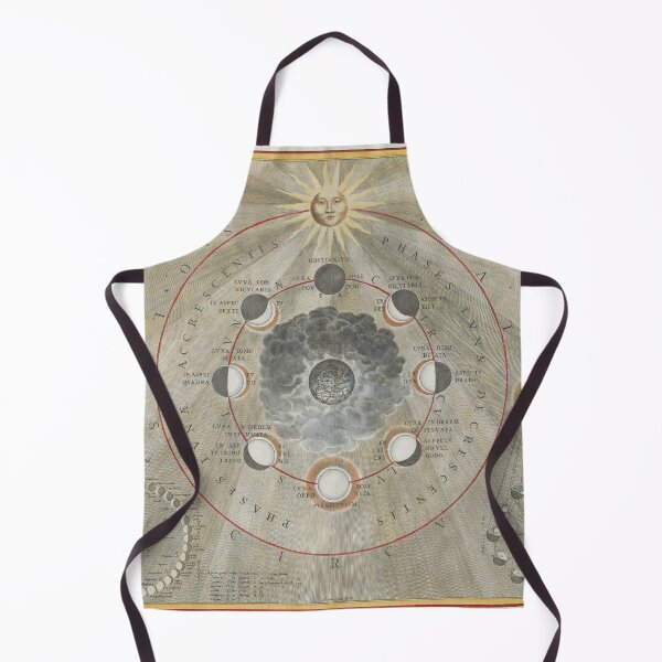 Item preview, Selenographic Phases of the Moon  - Celestial chart designed and sold by philozei.