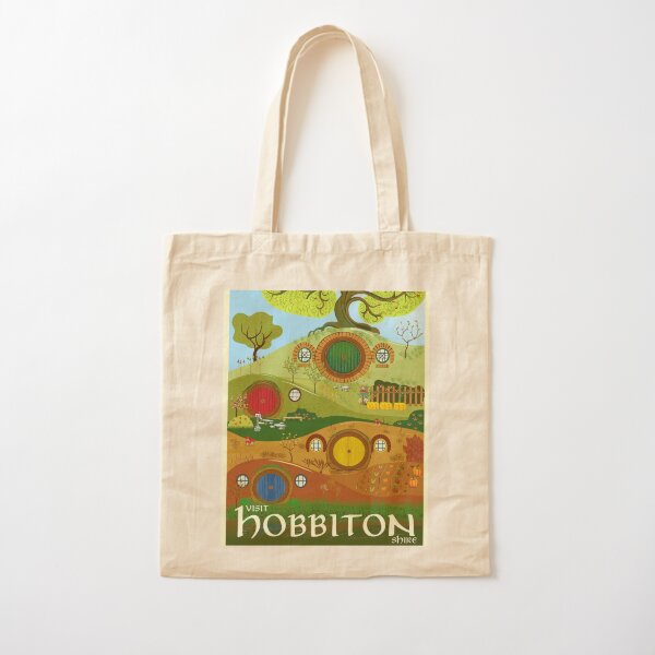 Ring Around the Rosie Retro Cotton Canvas Tote Bag 