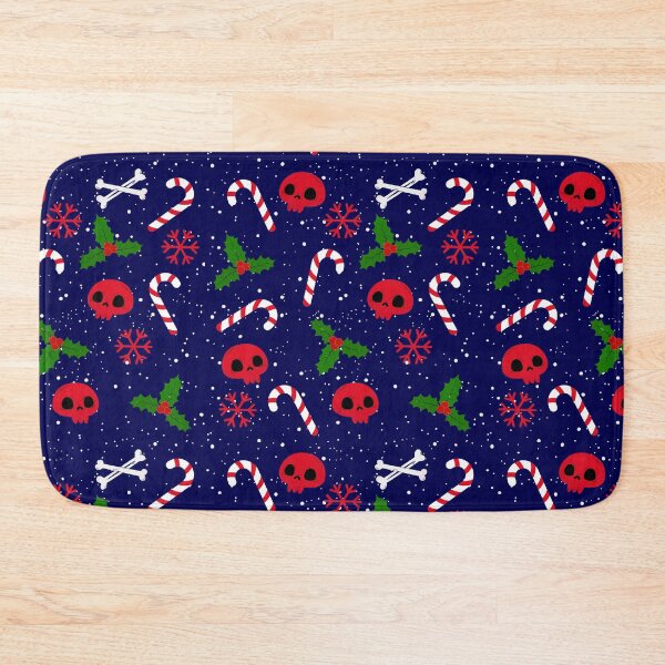 Item preview, Blue and red gothic Christmas designed and sold by DemonicGloom.